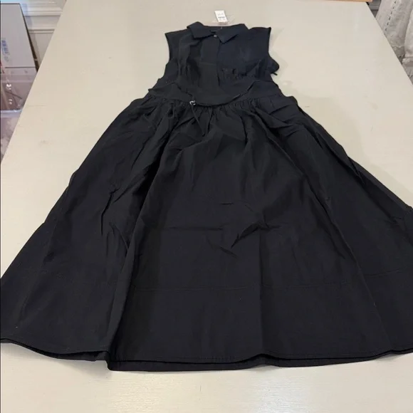 👗J. Crew Fitted-waist shirt-dress in cotton poplin Size 00 Petite - Picture 2 of 9